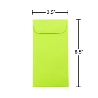 JAM Paper 3.5" x 6.5" Coin Business Envelopes