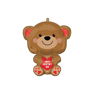 20" Cuddly Bear Mylar Balloon