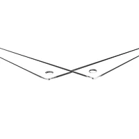 Cool Modern Frames Clear Acrylic Float Frame with Gold Hardware