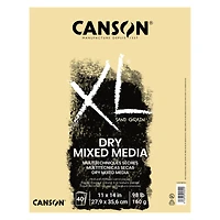 Canson® XL® Natural Sand Grain Dry Mixed Media Pad