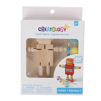 3D Robot Wood Figure by Creatology™