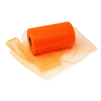 SINGER® Orange Tulle Fabric Roll, 6" x 100yd.