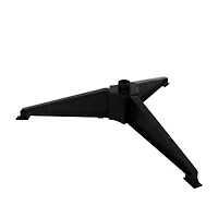 4ft. Pre-Lit Black Carson Pine Artificial Christmas Tree, Clear Lights