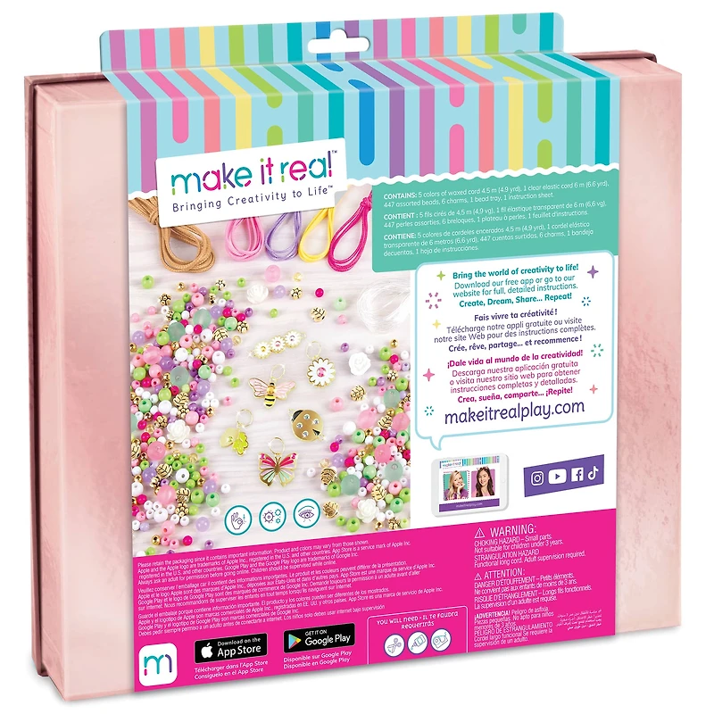 Make It Real™ Crystal Dreams Nature's Song Bracelet Kit