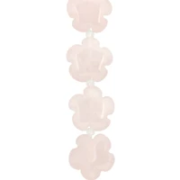 15.5mm Rose Quartz Flower Beads by Bead Landing™
