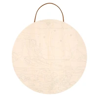 Desert Night Paint-by-Number Plywood Surface Kit by Artist's Loft®