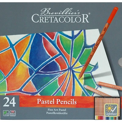 Cretacolor® Fine Art 24 Piece Pastel Pencil Set
