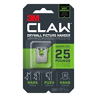 3M CLAW™ 25lb. Drywall Picture Hanger