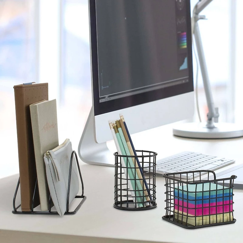Sorbus 5-Piece Desk Organizer Set for Home & Office