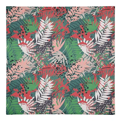 Jungle Pattern 10" x 10" Cotton Twill Napkin