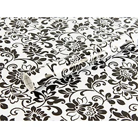 Fablon Black & White Damask Adhesive Film, 2ct.