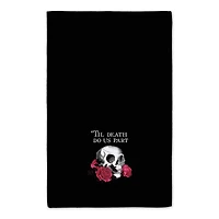 Skull with Roses Tea Towel Set