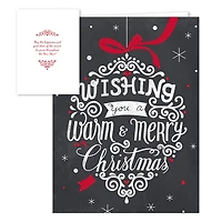 Hortense B. Hewitt Co. Christmas Chalkboard Holiday Cards