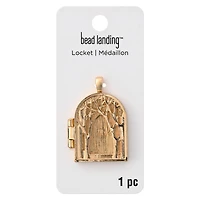 Gold Tree Arch Locket by Bead Landing™