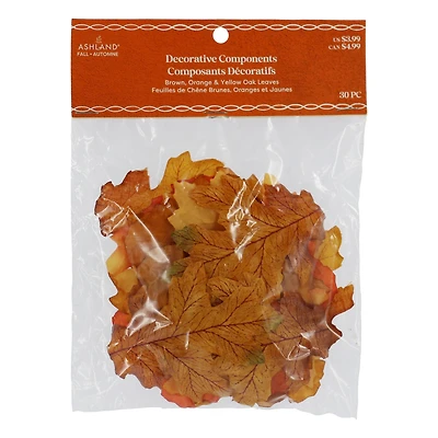 Brown, Orange & Yellow Oak Leaves, 30ct. by Ashland®