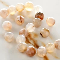 12 Pack: Neutral Mix Agate Round Beads, 8mm by Bead Landing™