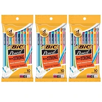 BIC® Mechanical 0.9mm Pencils, 3 Packs of 10