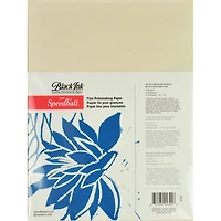 Speedball® Unbleached Mulberry Block Printing Paper, 9" x 12"