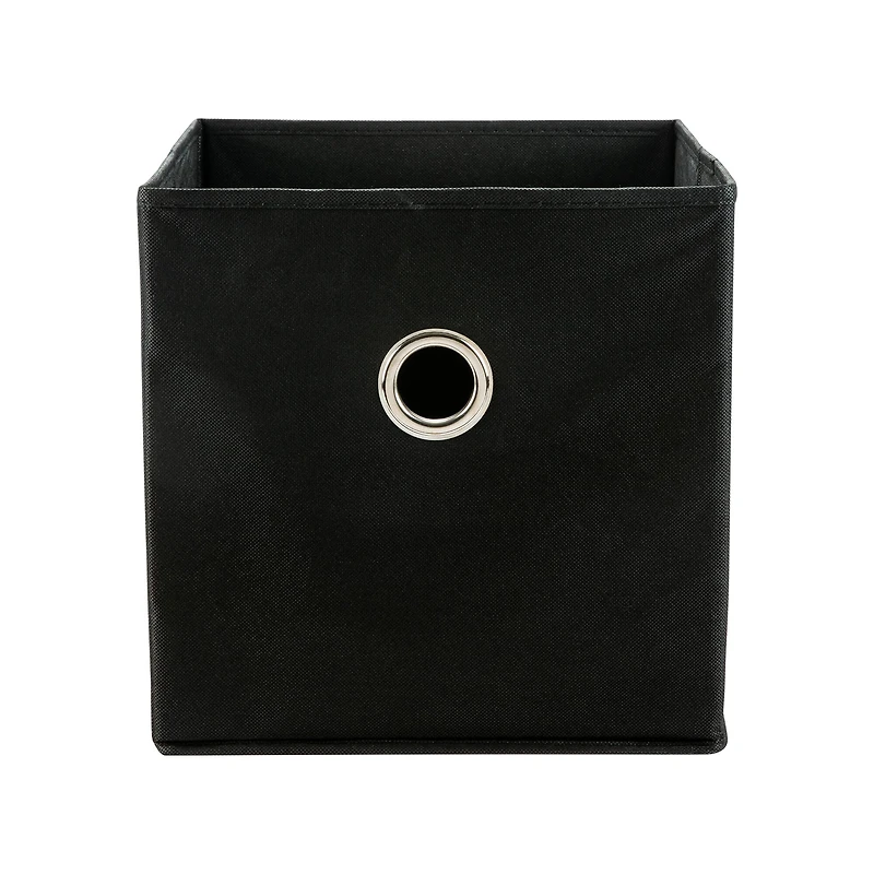 Organize It All 12" Black Storage Cubes, 2ct.