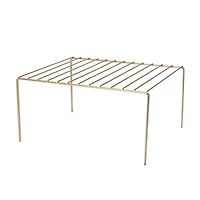 Kitchen Details Satin Gold Medium Helper Shelf