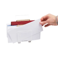 Mind Reader Cosmopolitan Collection Gold 3-Tier Mail Sorter