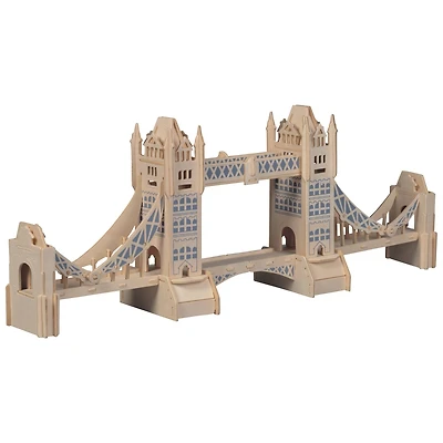 London Tower Bridge Wooden 104 Piece 3D Puzzle