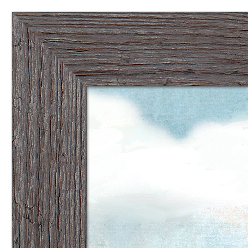 Cloud Landscape 20" x 24" Western Gray Framed Print