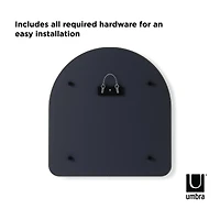 Umbra 36" Titanium Hubba Arched Mirror