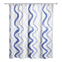 Squiggles Shower Curtain