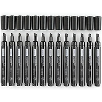 Arteza® Black Chisel Tip Permanent Markers