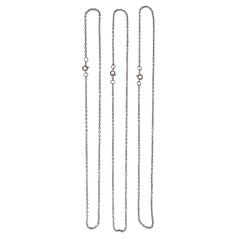 Bead Landing™ Hematite Chain, 18"