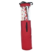 Santa's Bag Christmas Wrapping Paper Storage Container