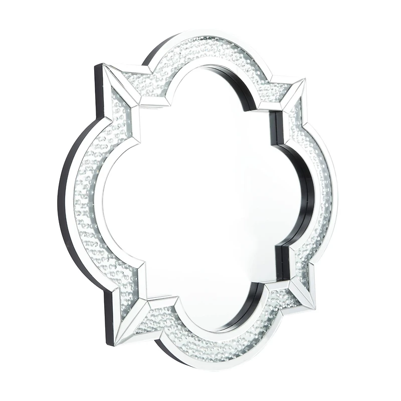 Silver Glam Wall Mirror, 39" x 2" x 39"