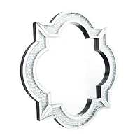 Silver Glam Wall Mirror, 39" x 2" x 39"