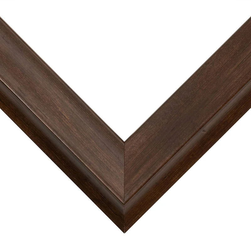 Frame USA Verona Narrow Mocha Single Image Picture Frame with Mat