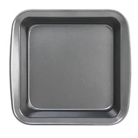 Gibson Baker's Friend 7.5" Nonstick Square Steel Bake Pan