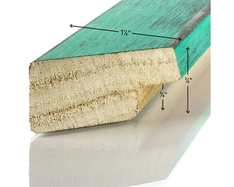 Craig Frames Gesso Turquoise Picture Frame