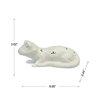 8.75" DIY LED Gecko Ceramic Décor by Ashland®