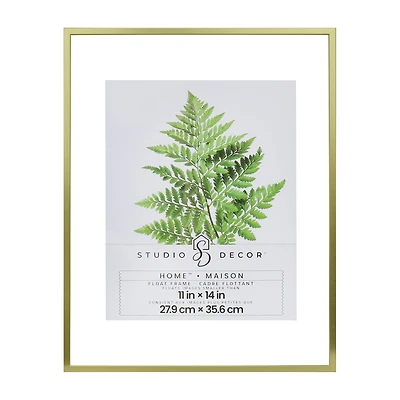Home™ Gold Metal Float Frame by Studio Décor
