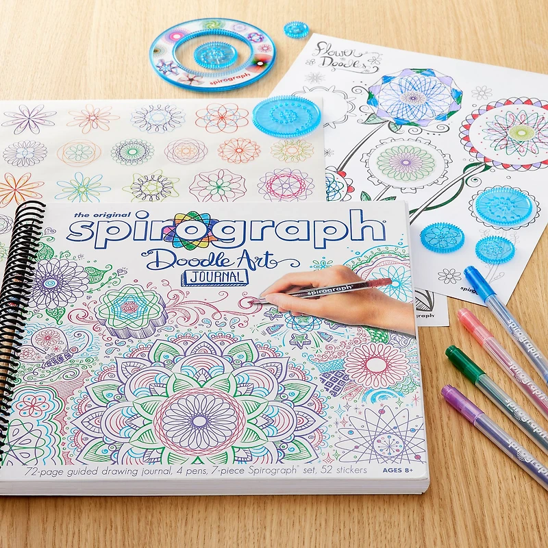 The Original Spirograph® Doodle Art Journal