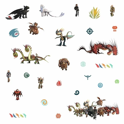 RoomMates How to Train Your Dragon: The Hidden World Wall Decals