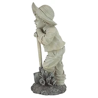 Design Toscano® 22.5" Samuel, Young Gardener Sculpture