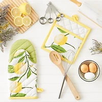 Lemon Bliss Print Kitchen Set