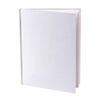 Ashley Productions White Portrait Style Hardcover Blank Book, 12ct.