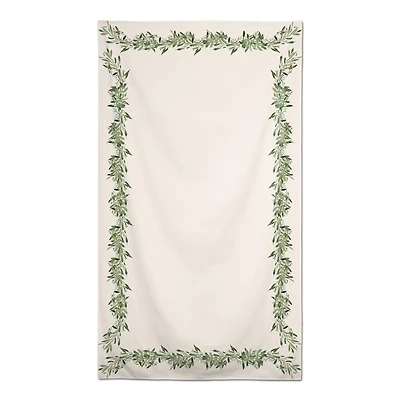 8.5ft. Watercolor Leaf Garland Tablecloth
