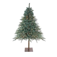 6.5ft. Pre-Lit Real Touch™ Fairbanks Alpine Artificial Christmas Tree, Clear Lights