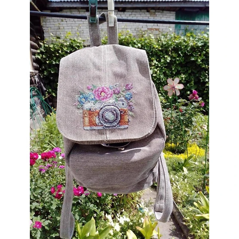 MP Studia Photo Camera Cross Stitch Kit