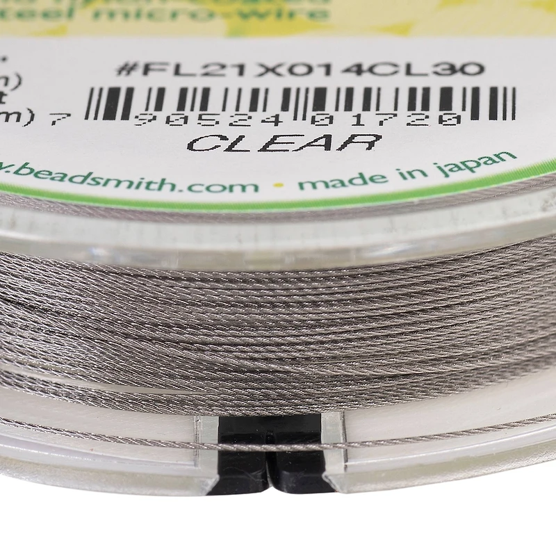 Flex-Rite® 0.014" Clear 21 Strand Beading Wire
