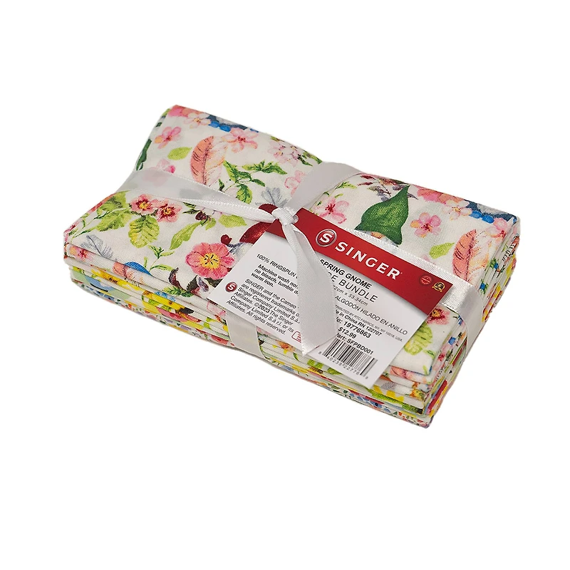 SINGER Fabric Cotton Spring Gnome Bundle