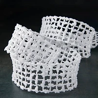 1.5'' x 3yd. Wired Knit Check Ribbon by Celebrate It®